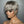 Grey Natural Realistic Glueless Short Pixie Cut Bangs Wig