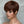 Put On & Go Brown Layered Pixie Cut Human Hair Wig With Bangs