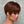 Put On & Go Brown Layered Pixie Cut Human Hair Wig With Bangs