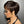 Brown With Blone Highlight Bangs Natural Realistic Glueless Short Pixie Cut Wig