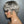 Grey Natural Realistic Glueless Short Pixie Cut Bangs Wig