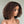 Ombre Brown Highlights Kinky Curly With Kinky Edges Bob Wig