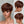 Put On & Go Brown Layered Pixie Cut Human Hair Wig With Bangs