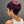 Burgundy Natural Realistic Glueless Short Pixie Cut Bangs Wig