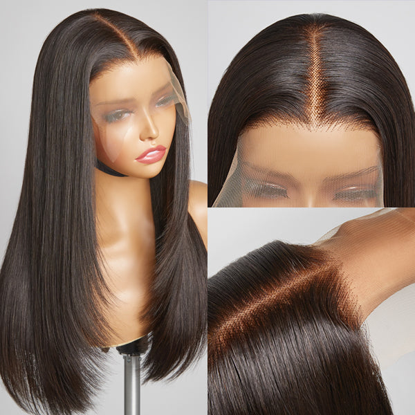 5x5 Lace Closure Trendy Layered Cut Wig