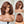 Brown Short Cut Layered Bob 13x4 Lace Front Wig